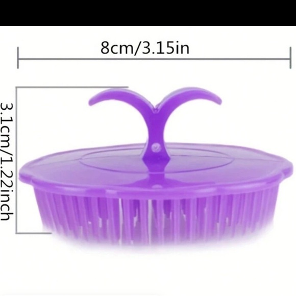 NIP Hair Scalp Massager, Shampoo Soft Scalp Exfoliator $7 or ADD 2 for $10 - Picture 2 of 4